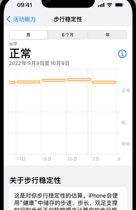 灵丘iPhone手机维修如何在iPhone开启'步行稳定性通知'