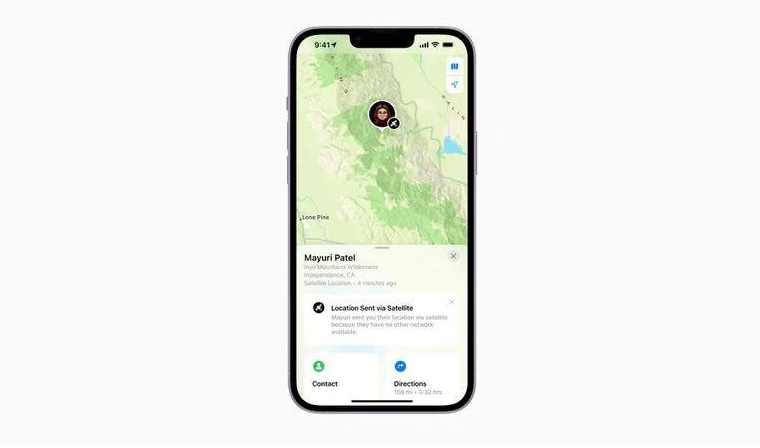 灵丘苹果14维修分享iPhone14系列中 FindMy功能通过卫星分享位置方法教程 