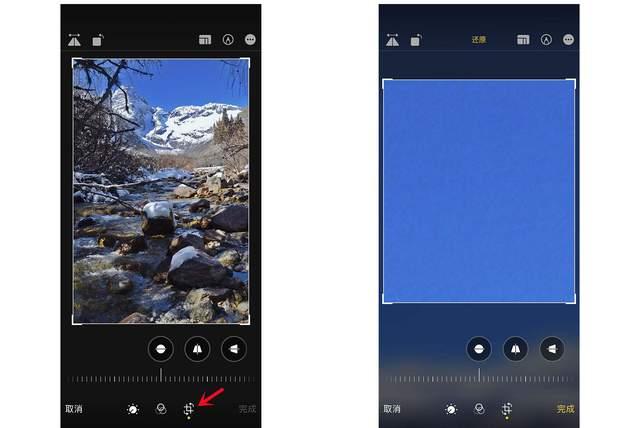 灵丘苹果手机维修分享iPhone手机如何使用裁剪功能隐藏照片 