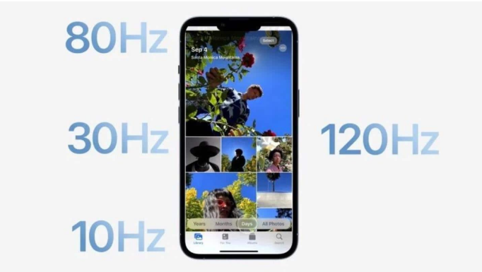 灵丘苹果14维修分享iPhone 14有高刷吗 